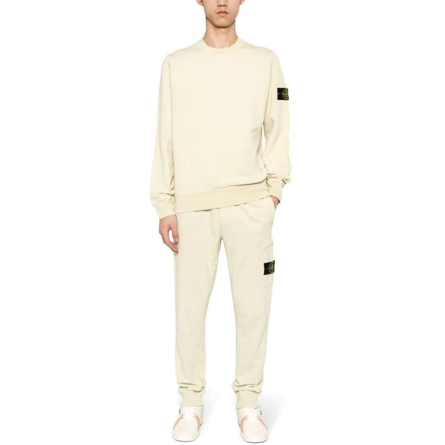 Pull Stone Island : Beige