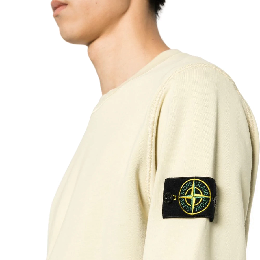 Pull Stone Island : Beige