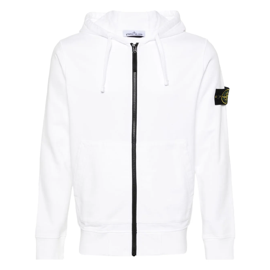 Gilet à Capuche Stone Island : Blanc