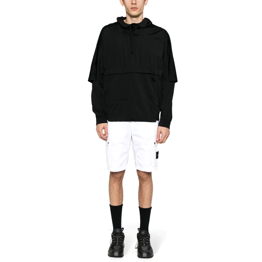 Short Cargo Stone Island : Blanc