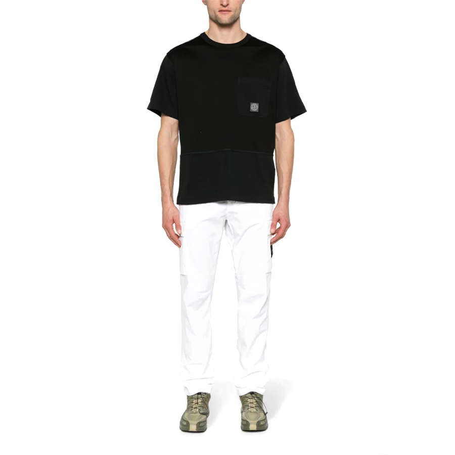 Cargo Classique Stone Island : Blanc