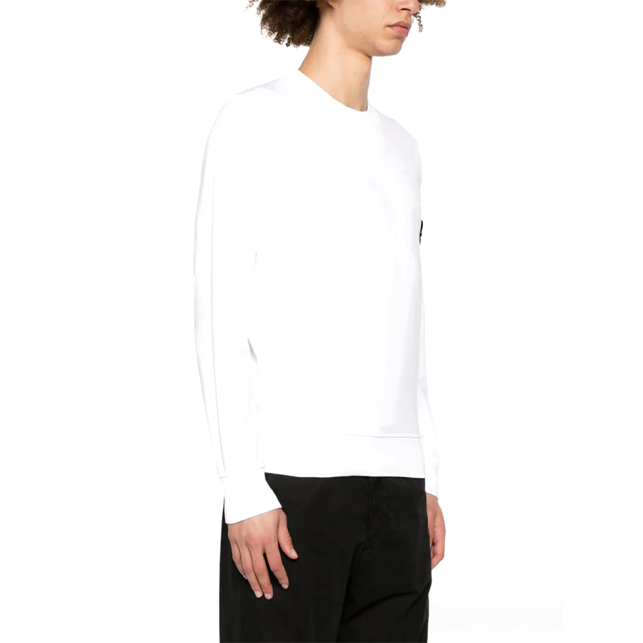 Pull Stone Island : Blanc