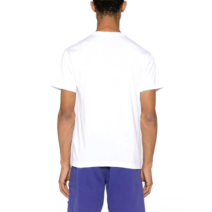 Tee Shirt Classique Stone Island : Blanc