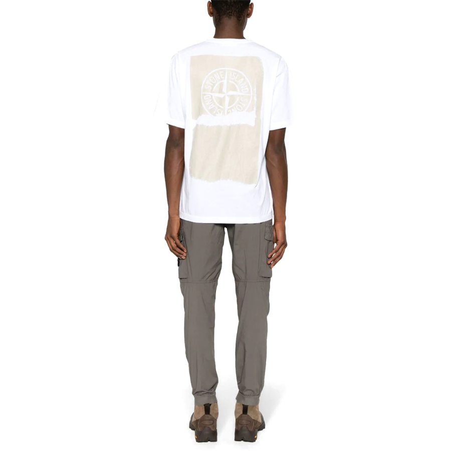 Tee Shirt : Logo Dorsal Blanc