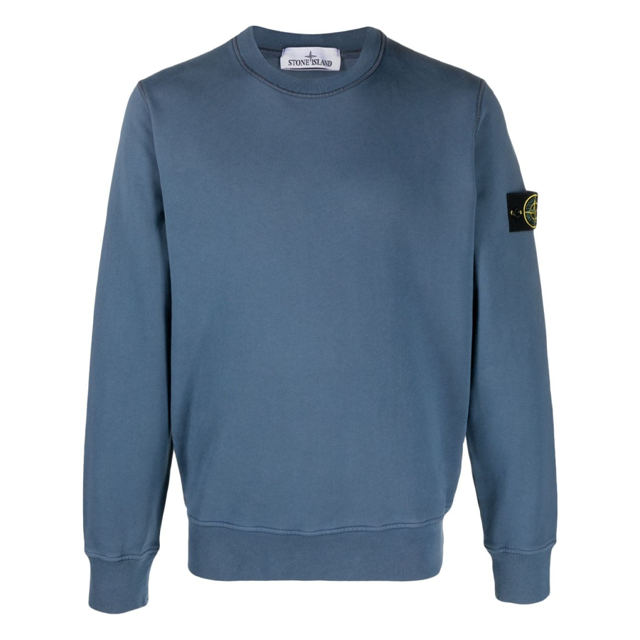 Pull Stone Island : Bleu