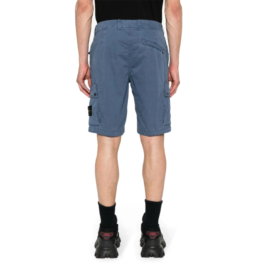 Short Cargo Stone Island : Bleu