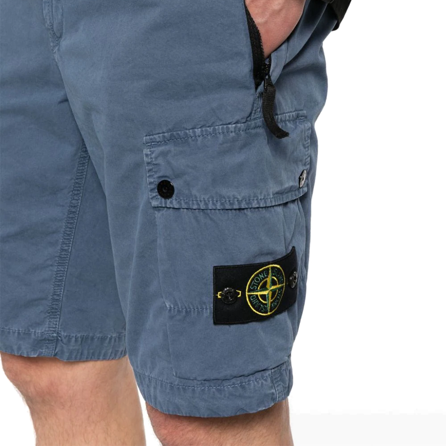 Short Cargo Stone Island : Bleu