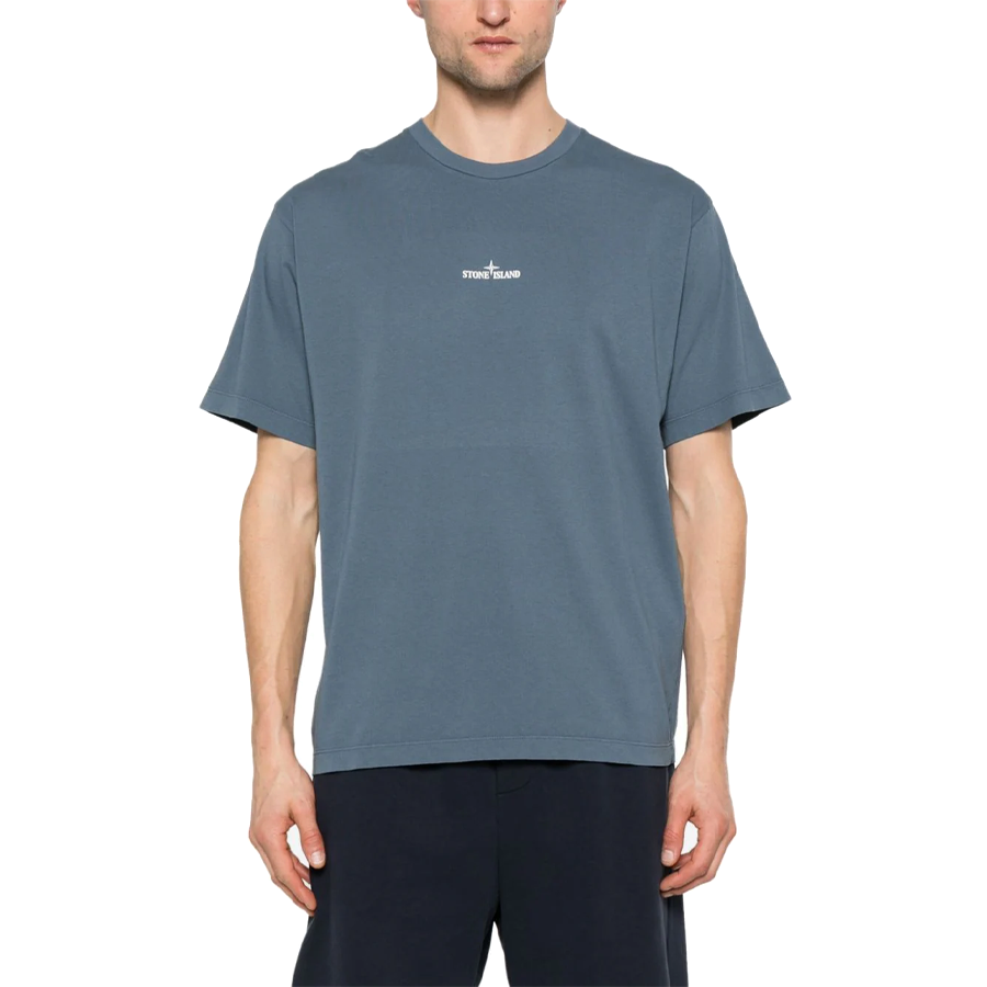 Tee Shirt : Logo Dorsal Bleu