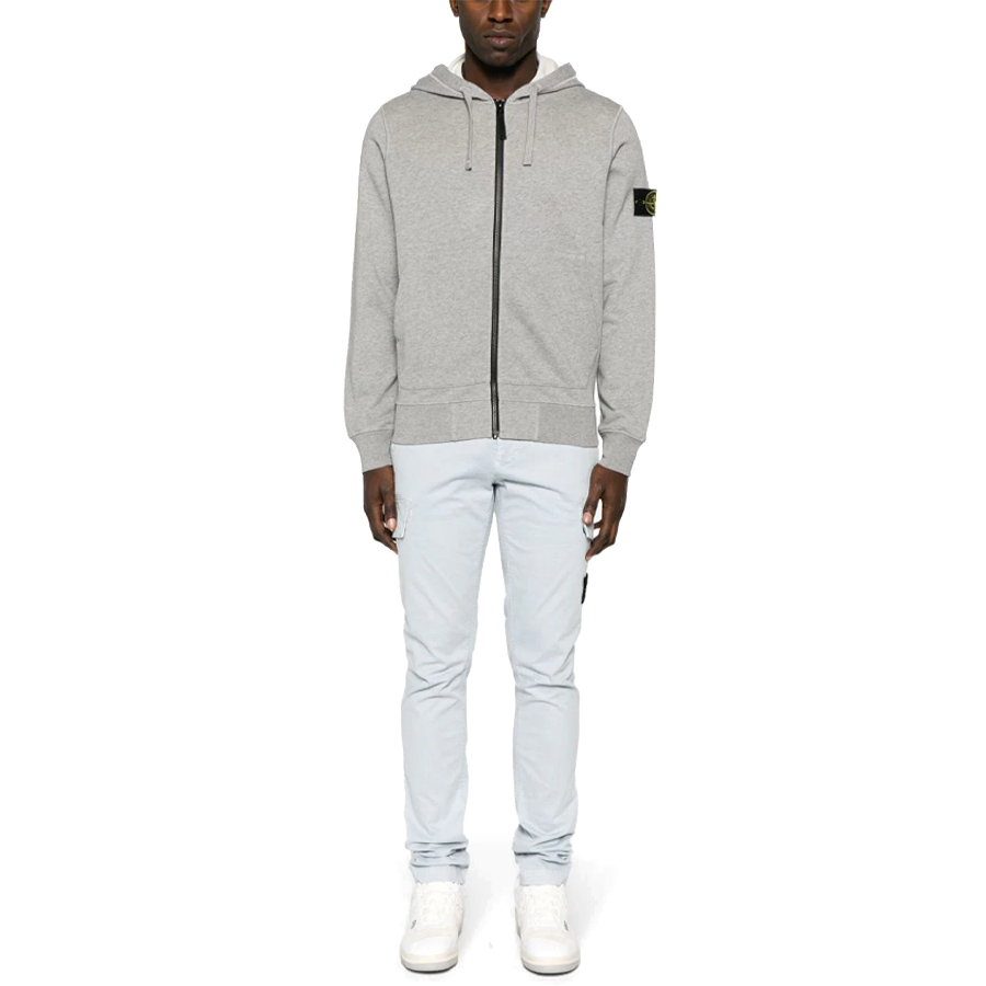 Gilet à Capuche Stone Island : Gris