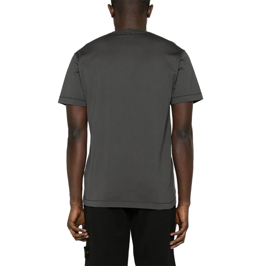 Tee Shirt Classique Stone Island : Gris Foncé