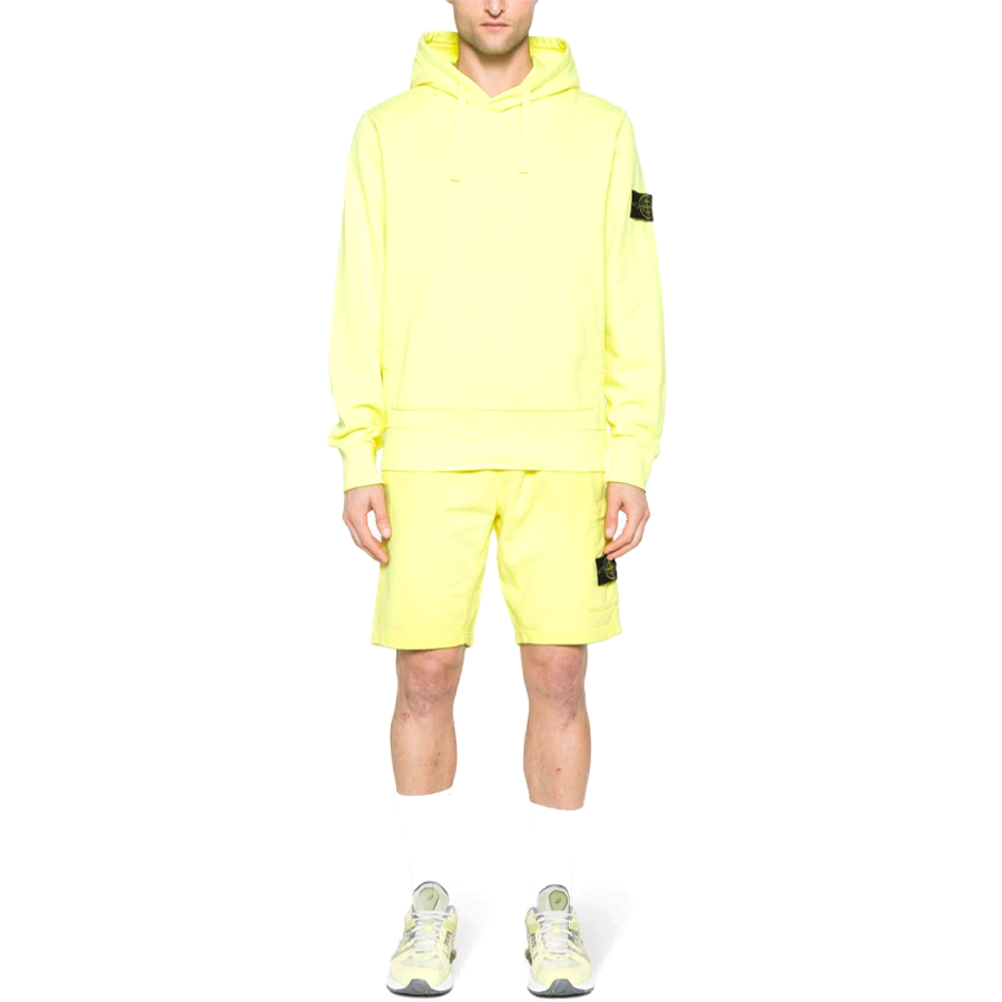 Short Cargo en Coton : Jaune