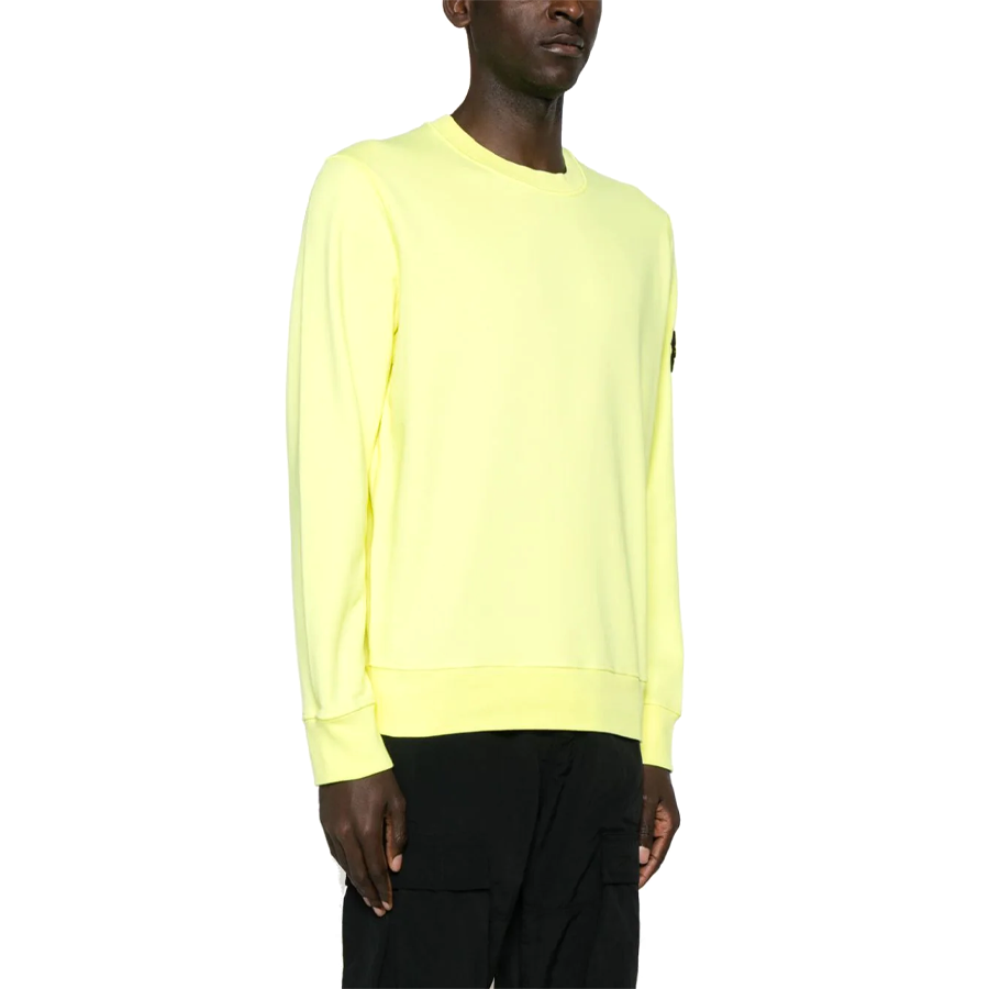 Pull Stone Island : Jaune