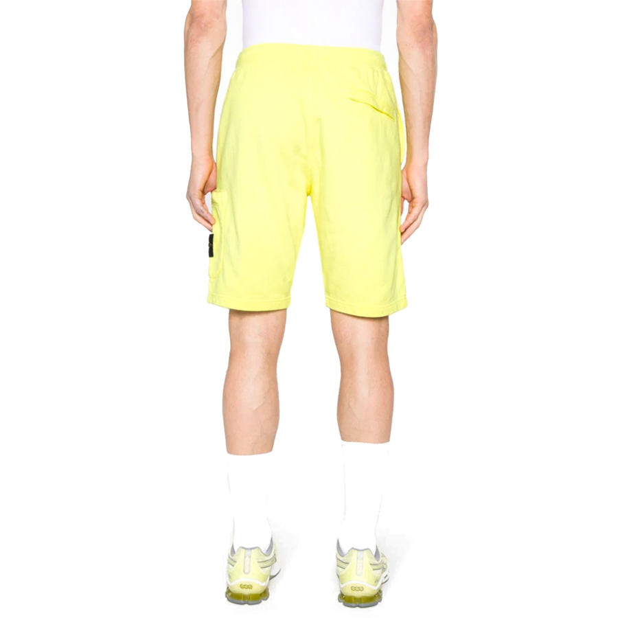 Short Cargo en Coton : Jaune