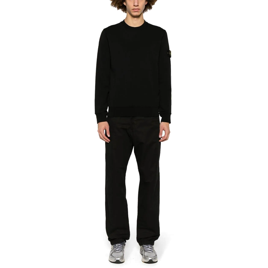 Pull Stone Island : Noir