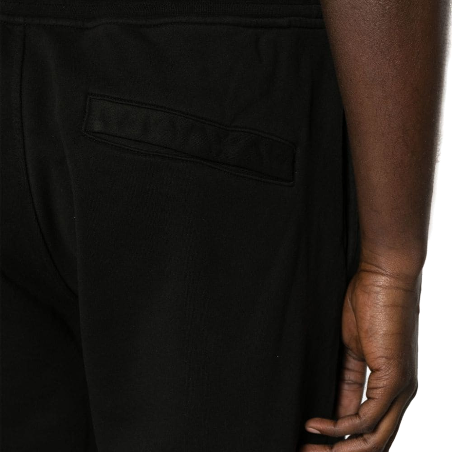 Short Cargo en Coton : Noir