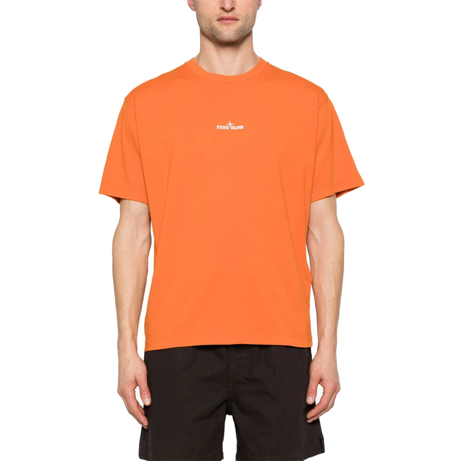 Tee Shirt : Logo Dorsal Orange