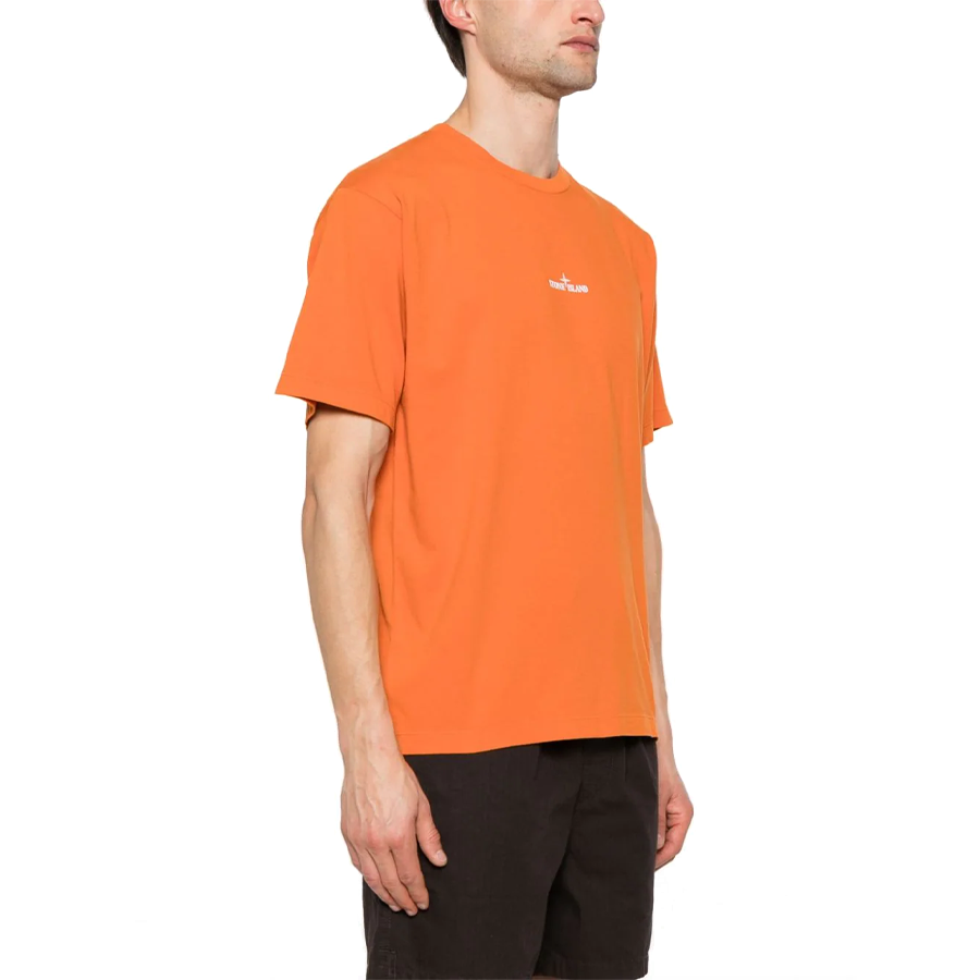 Tee Shirt : Logo Dorsal Orange