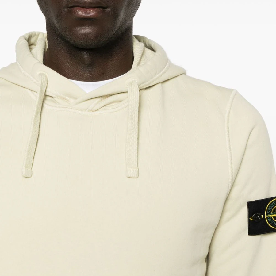 Sweat à Capuche Stone Island : Beige