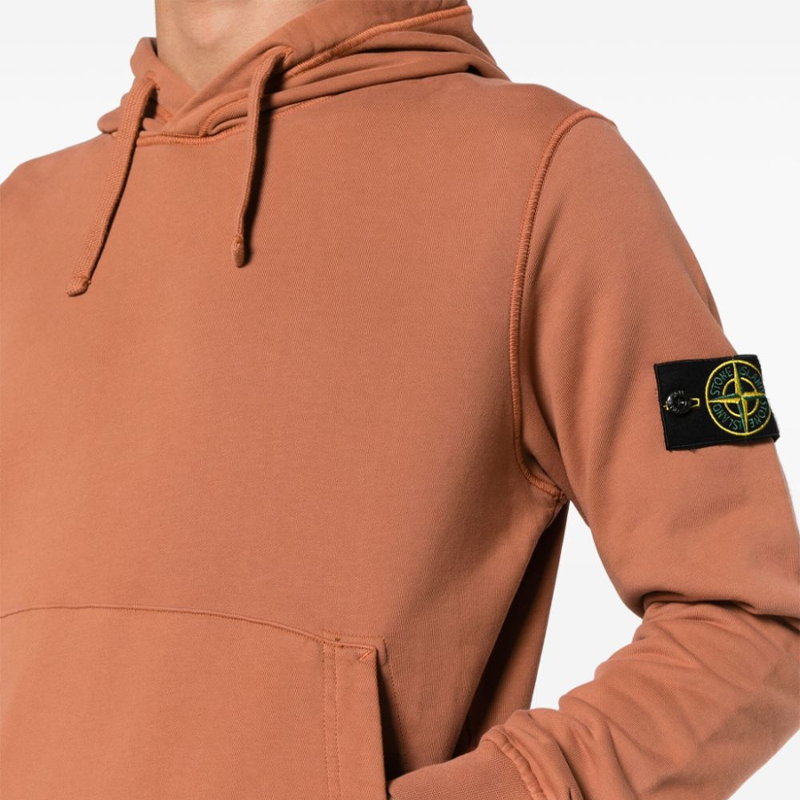 Sweat à Capuche Stone Island : Marron Clair