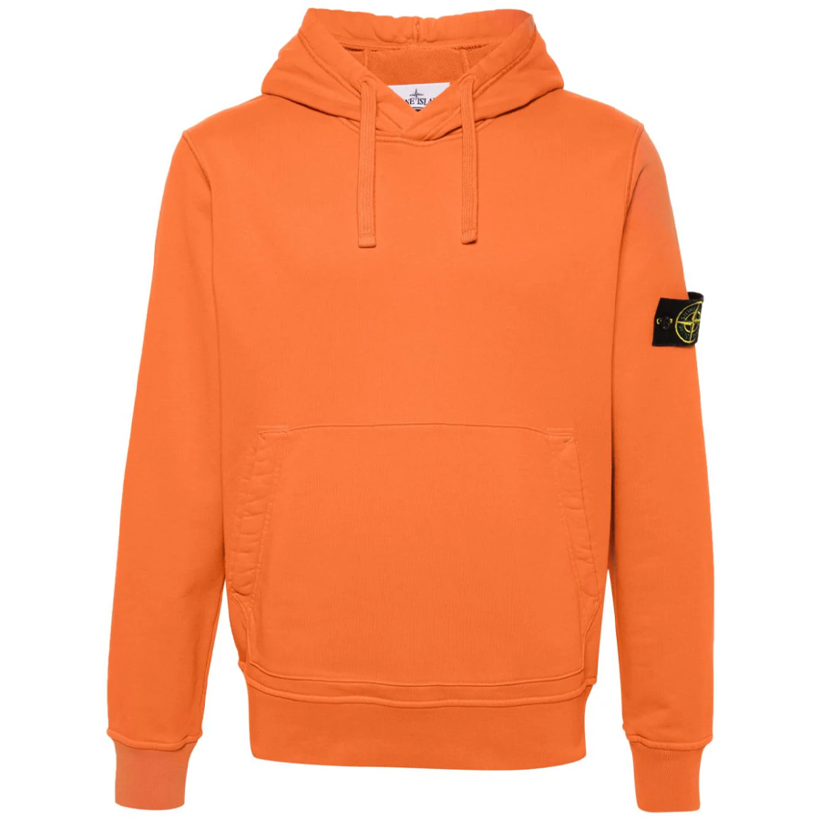 Sweat à Capuche Stone Island : Orange