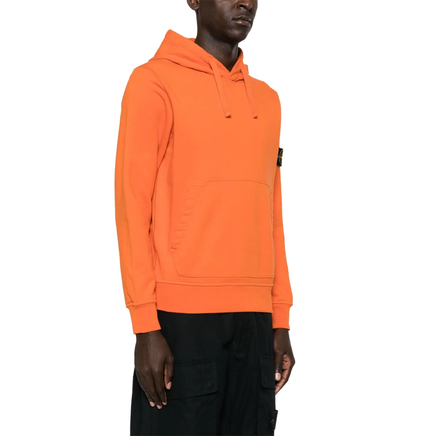 Sweat à Capuche Stone Island : Orange