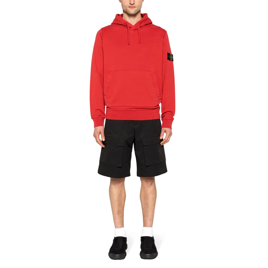 Sweat à Capuche Stone Island : Rouge