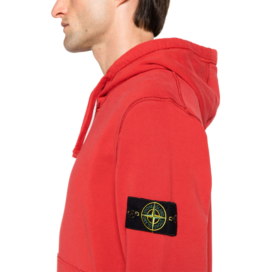 Sweat à Capuche Stone Island : Rouge