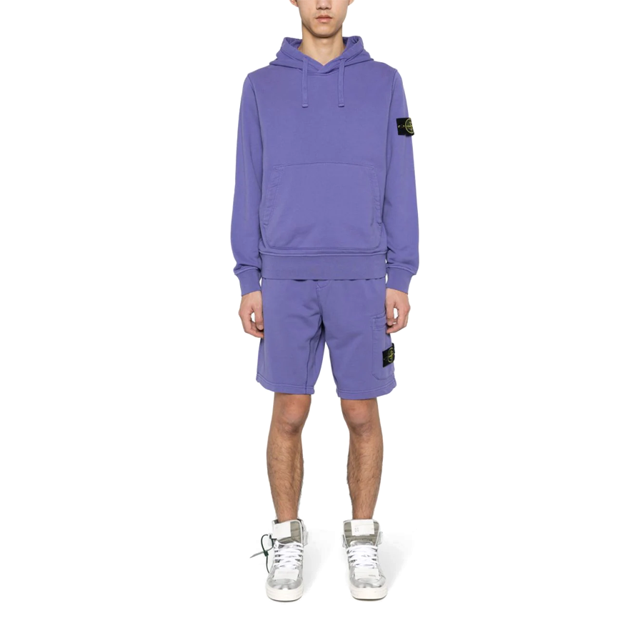 Sweat à Capuche Stone Island : Violet