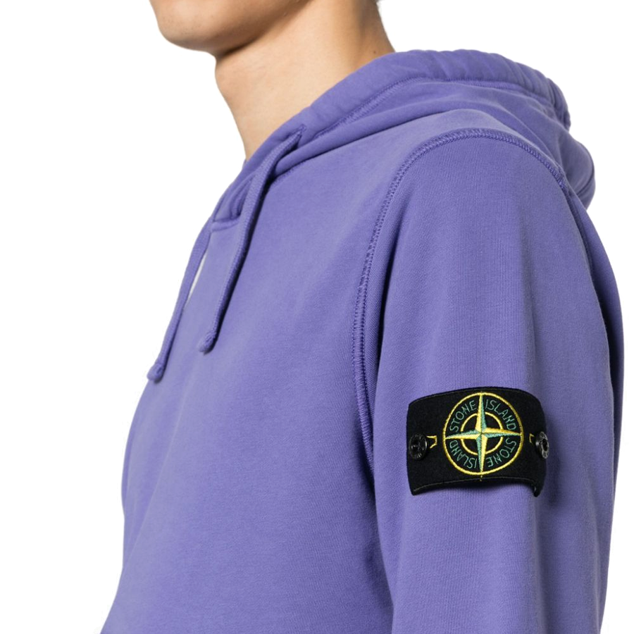 Sweat à Capuche Stone Island : Violet