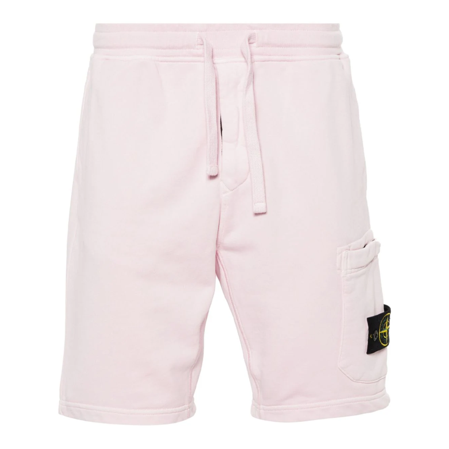 Short Cargo en Coton : Rose