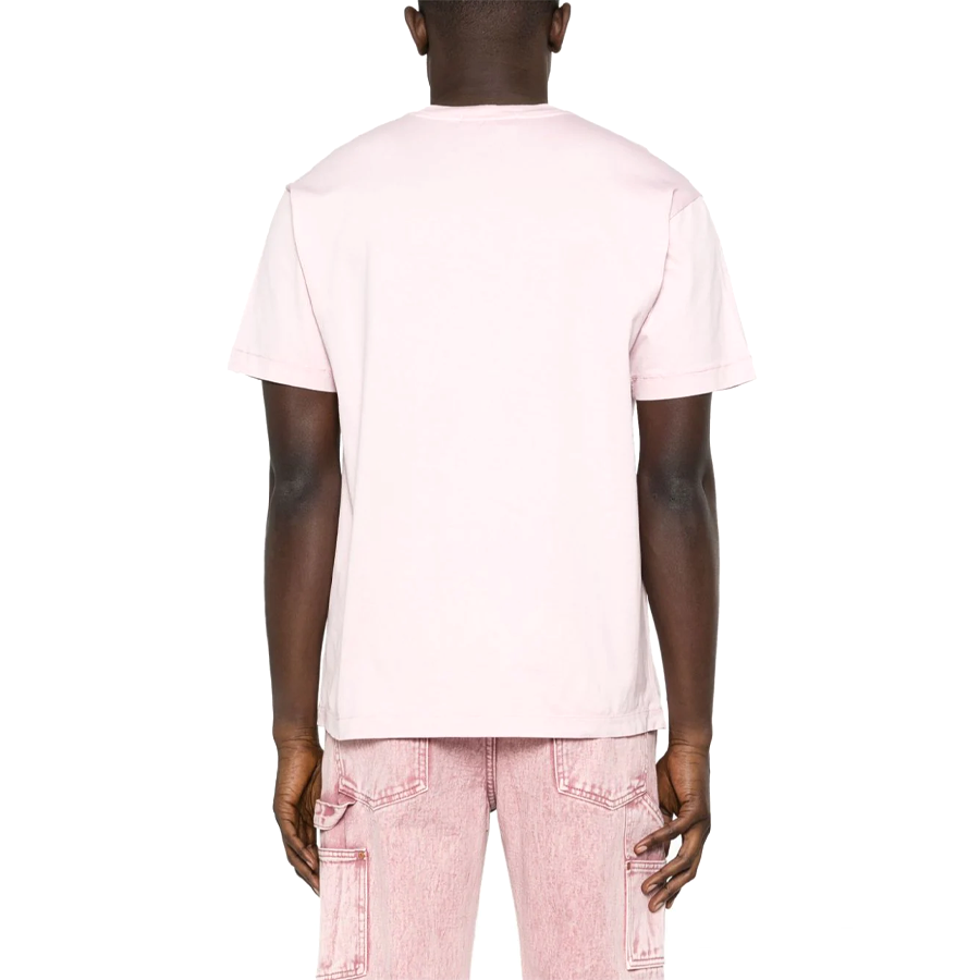 Tee Shirt Classique Stone Island : Rose