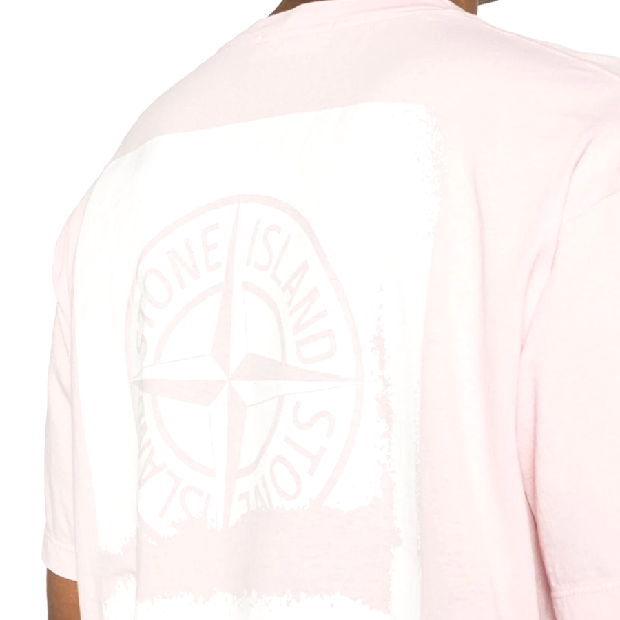 Tee Shirt : Logo Dorsal Rose