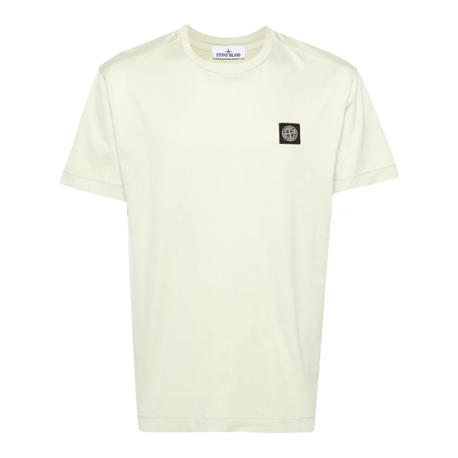 Tee Shirt Classique Stone Island : Vert Clair