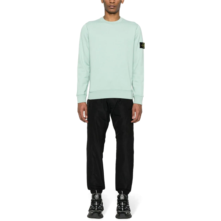 Pull Stone Island : Vert Clair