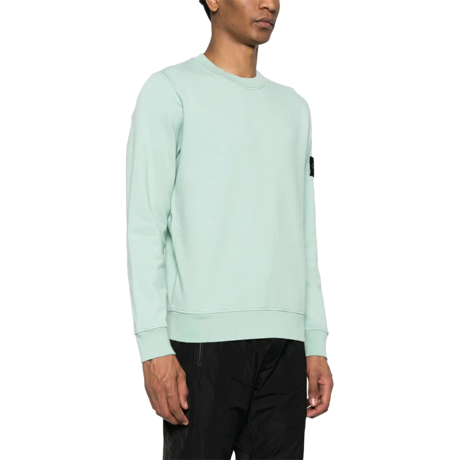 Pull Stone Island : Vert Clair