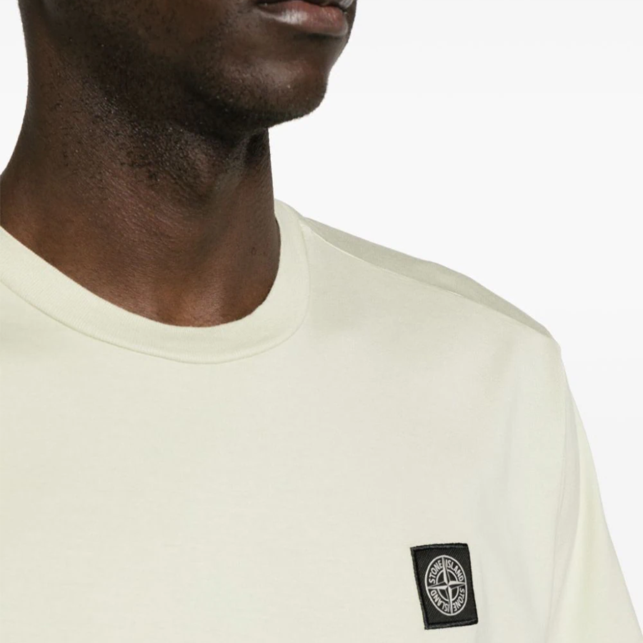 Tee Shirt Classique Stone Island : Vert Clair