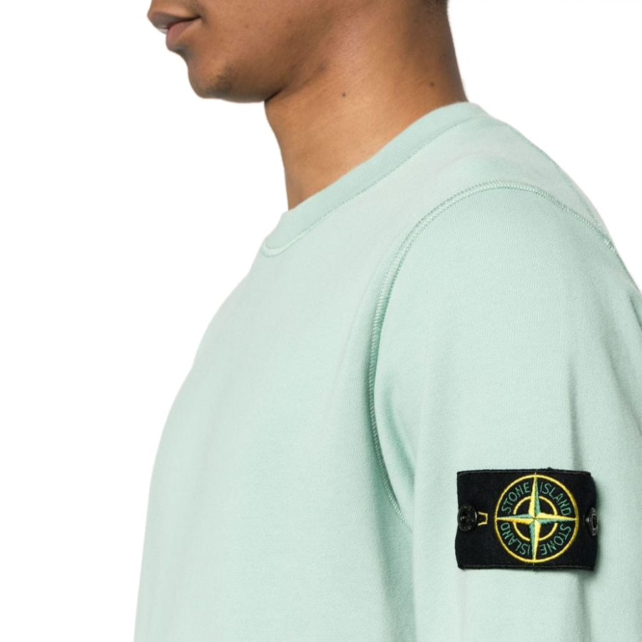 Pull Stone Island : Vert Clair