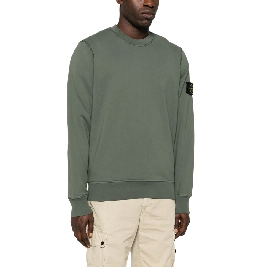 Pull Stone Island : Vert