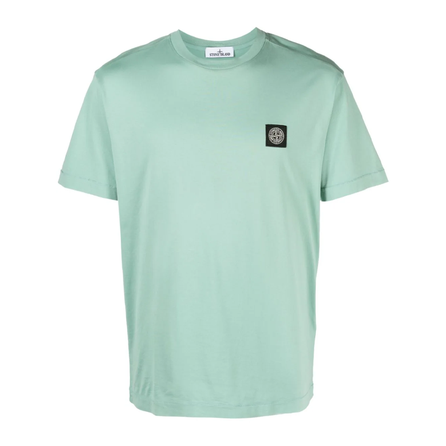 Tee Shirt Classique Stone Island : Vert