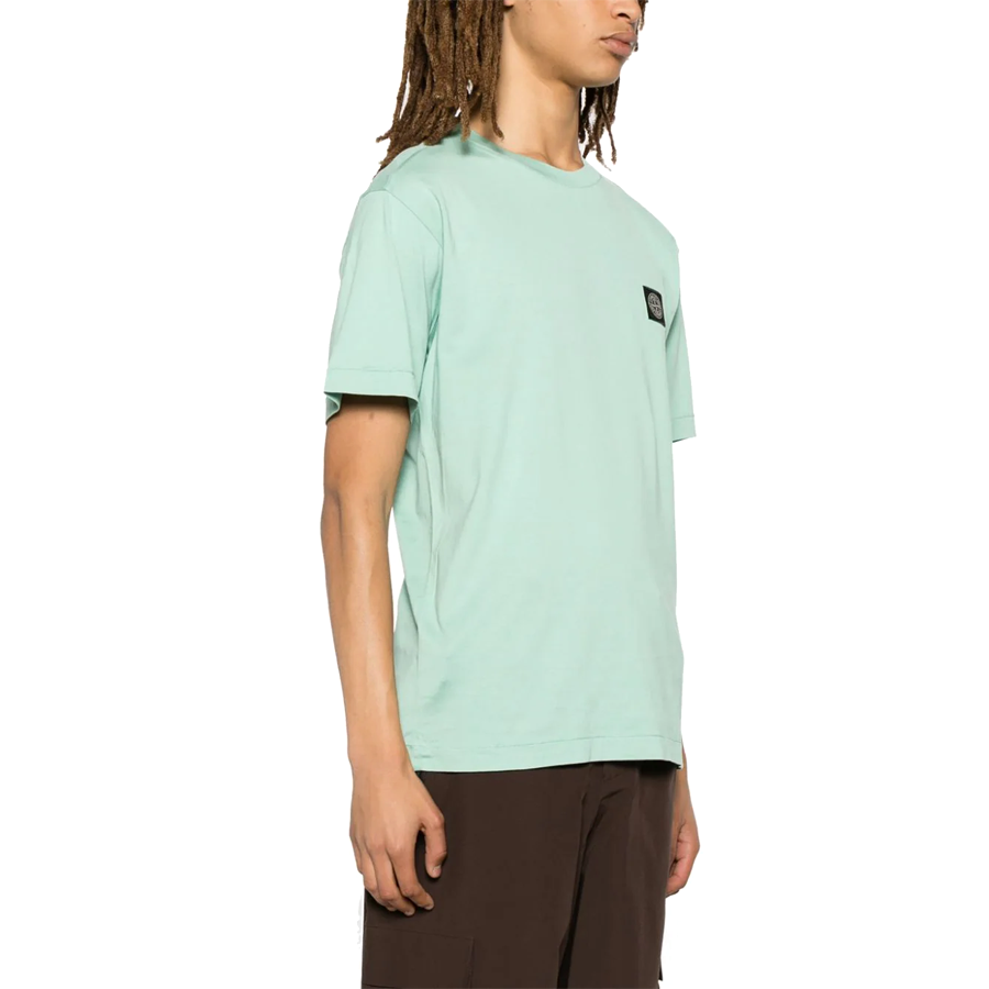 Tee Shirt Classique Stone Island : Vert